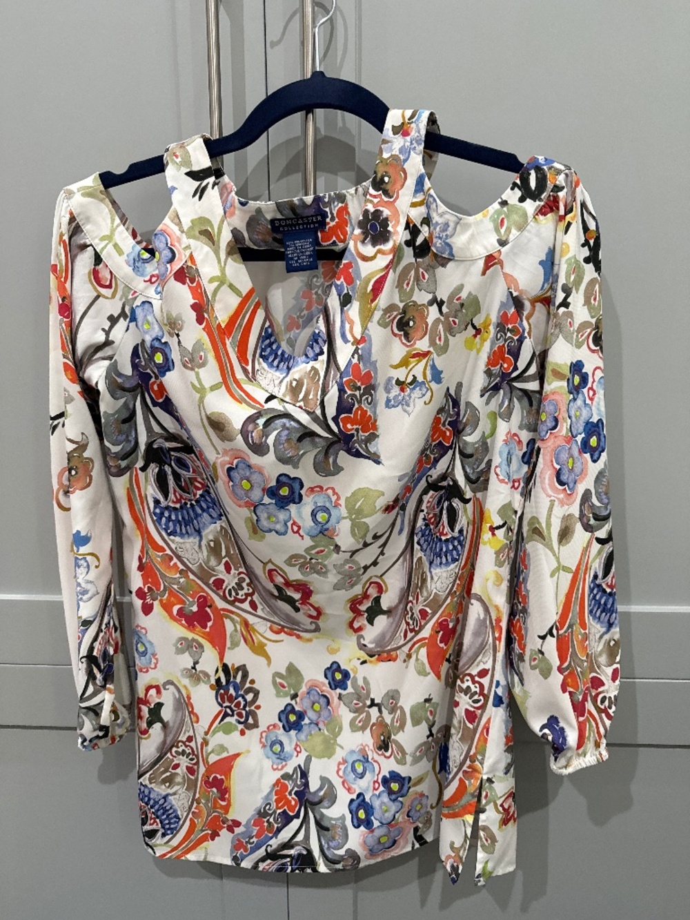 Doncaster Collection Women’s Cold Shoulder Blouse